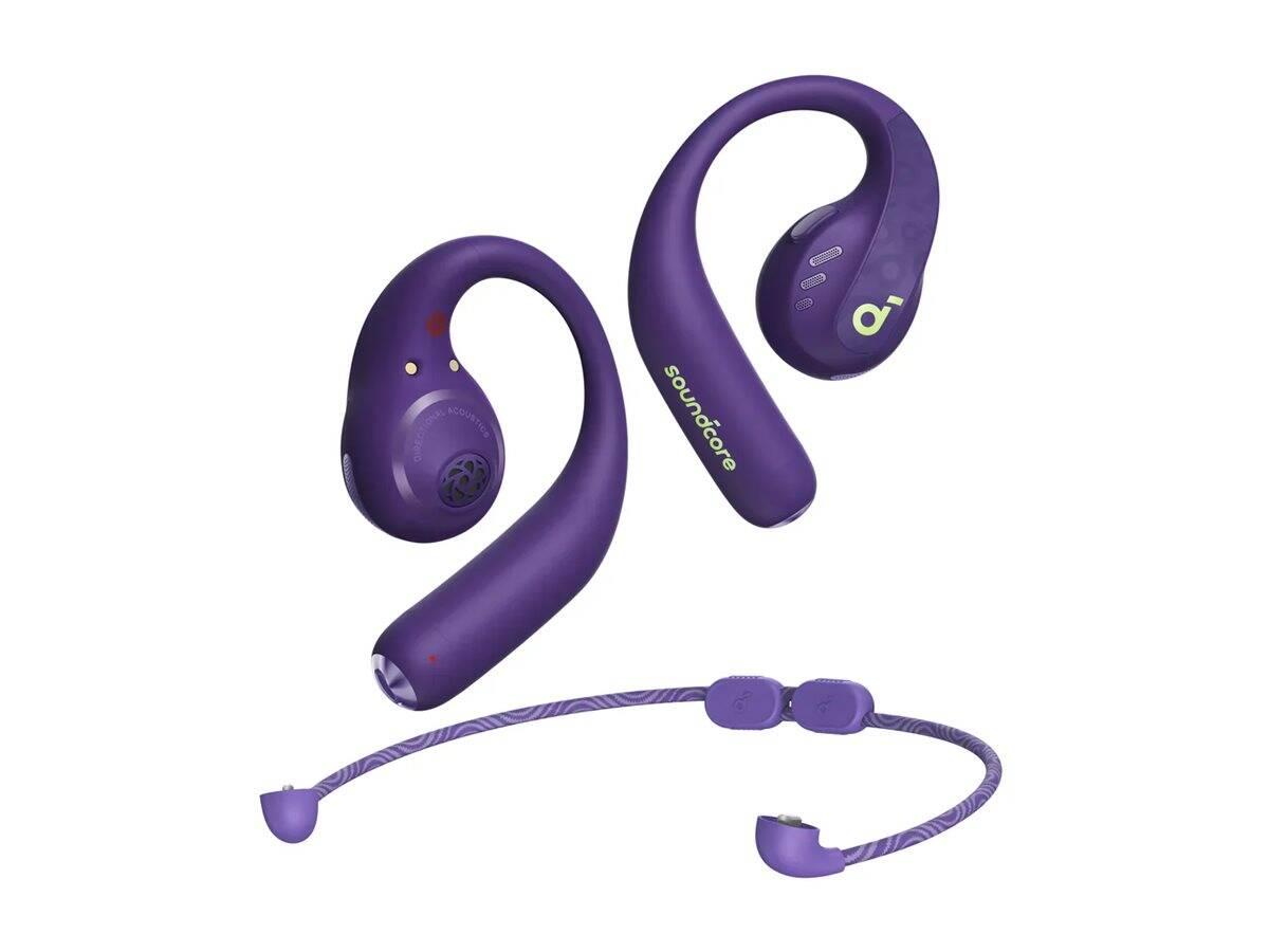 Soundcore TWS Open Ear Slušalice AeroFit Pro Ljubičasta
