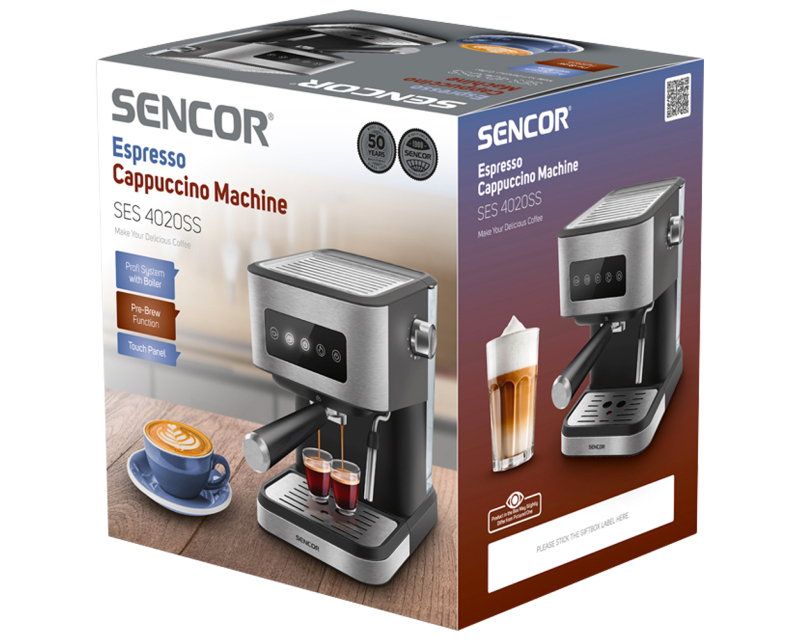 Senkor Aparat za espresso kafu SES 4020SS