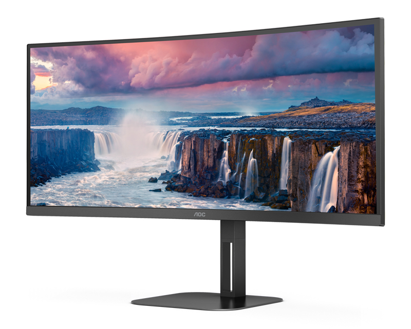 Aoc Zakrivljeni monitor CU34V5C/BK VA 34"