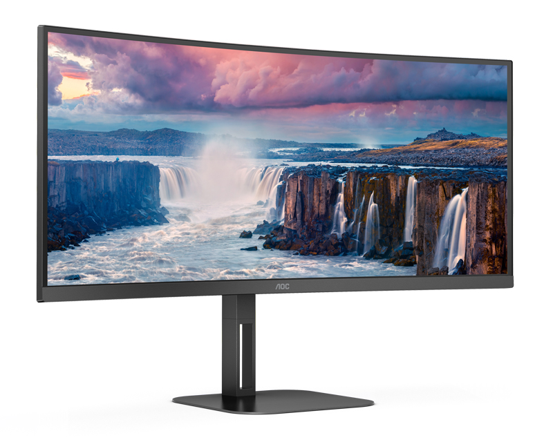 Aoc Zakrivljeni monitor CU34V5C/BK VA 34"