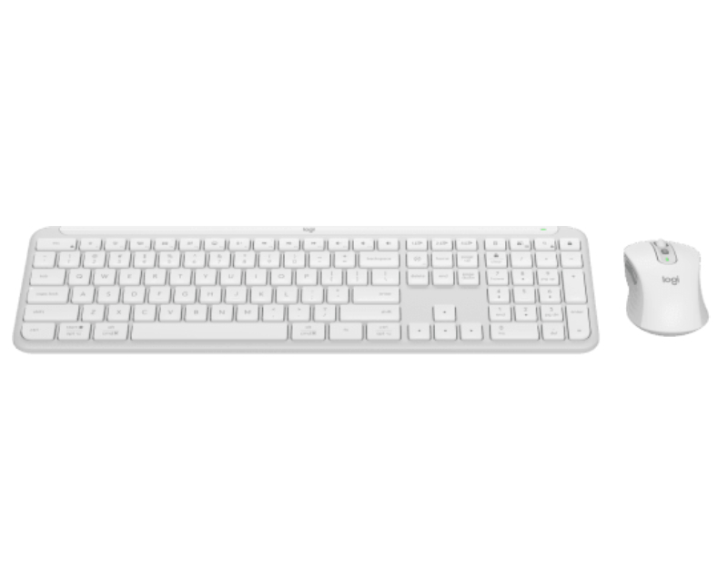 Logitech MK950 2u1 bežični beli komplet tastatura i miš US