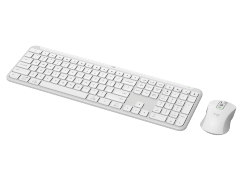 Logitech MK950 2u1 bežični beli komplet tastatura i miš US