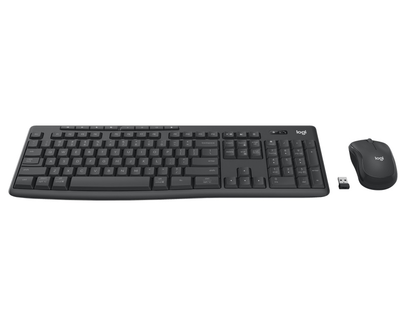 Logitech MK370 2u1 bežični crni komplet tastatura i miš US
