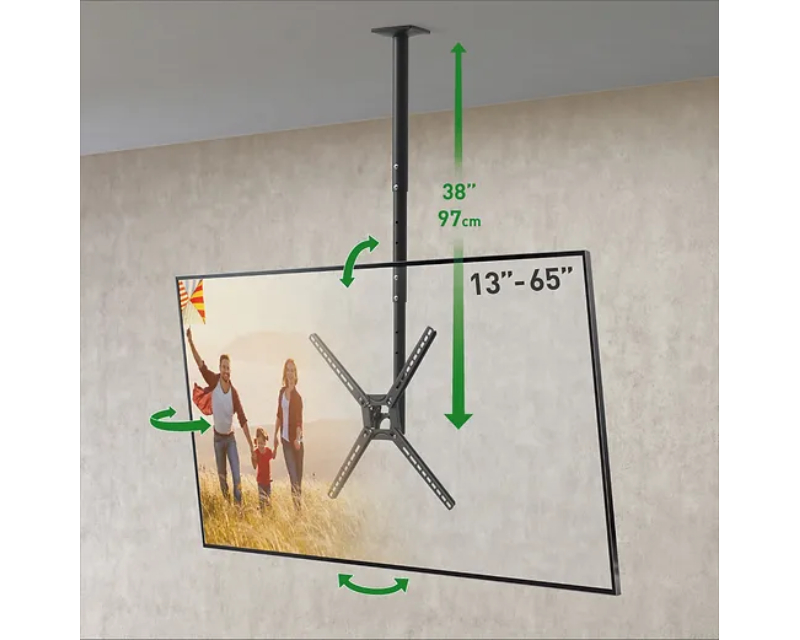 Barkan 3500B.B plafonski nosač za televizor 13"-65" do 40kg