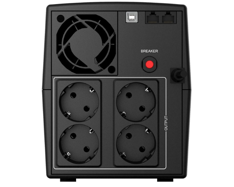 Njoy Keen 2000 UPS 2000VA 1200W Line interactive UPLI-LI200KU-CG01B