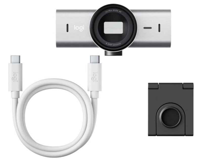 Logitech MX Brio 4K Ultra HD Pale Grey web kamera