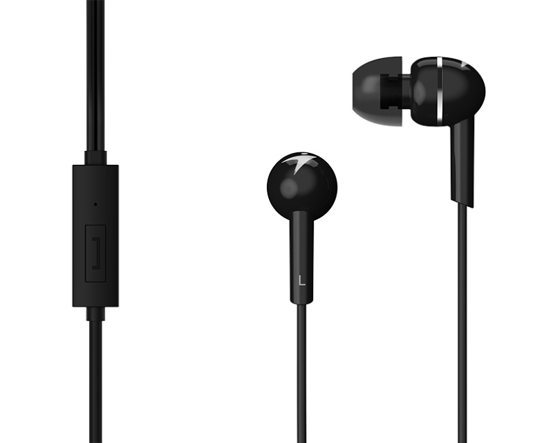 Genius HS-M300 crne slušalice sa mikrofonom