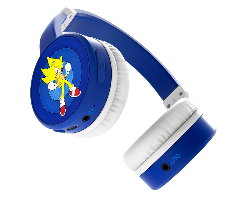 Lol&Roll Sonic Kids Blue slušalice – Plave dečije slušalice sa mikrofonom