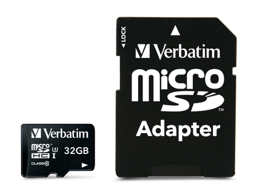 Verbatim Pro micro SDHC Class 10 memorijska kartica sa adapterom 32GB