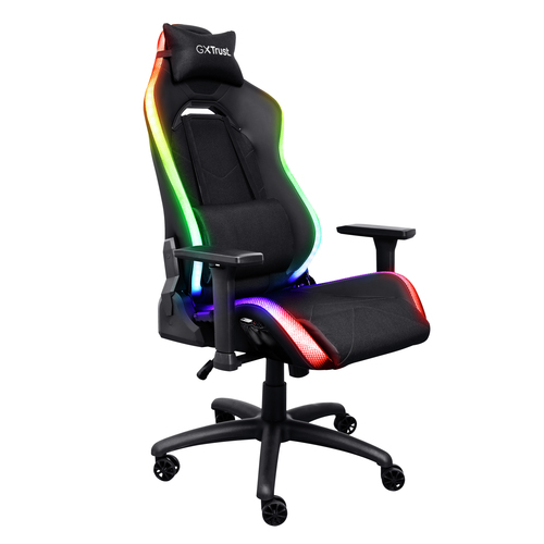 TRUST GAMING STOLICA GXT 719 RUYA RGB (25185) CRNA