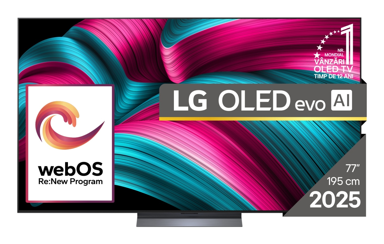 LG OLED77C51LA Smart TV 77" 4K Ultra HD OLED evo