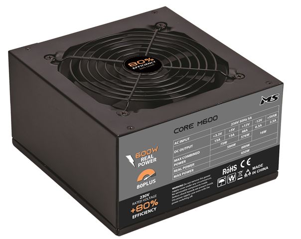 Napajanje MS CORE M600  80+ 600W